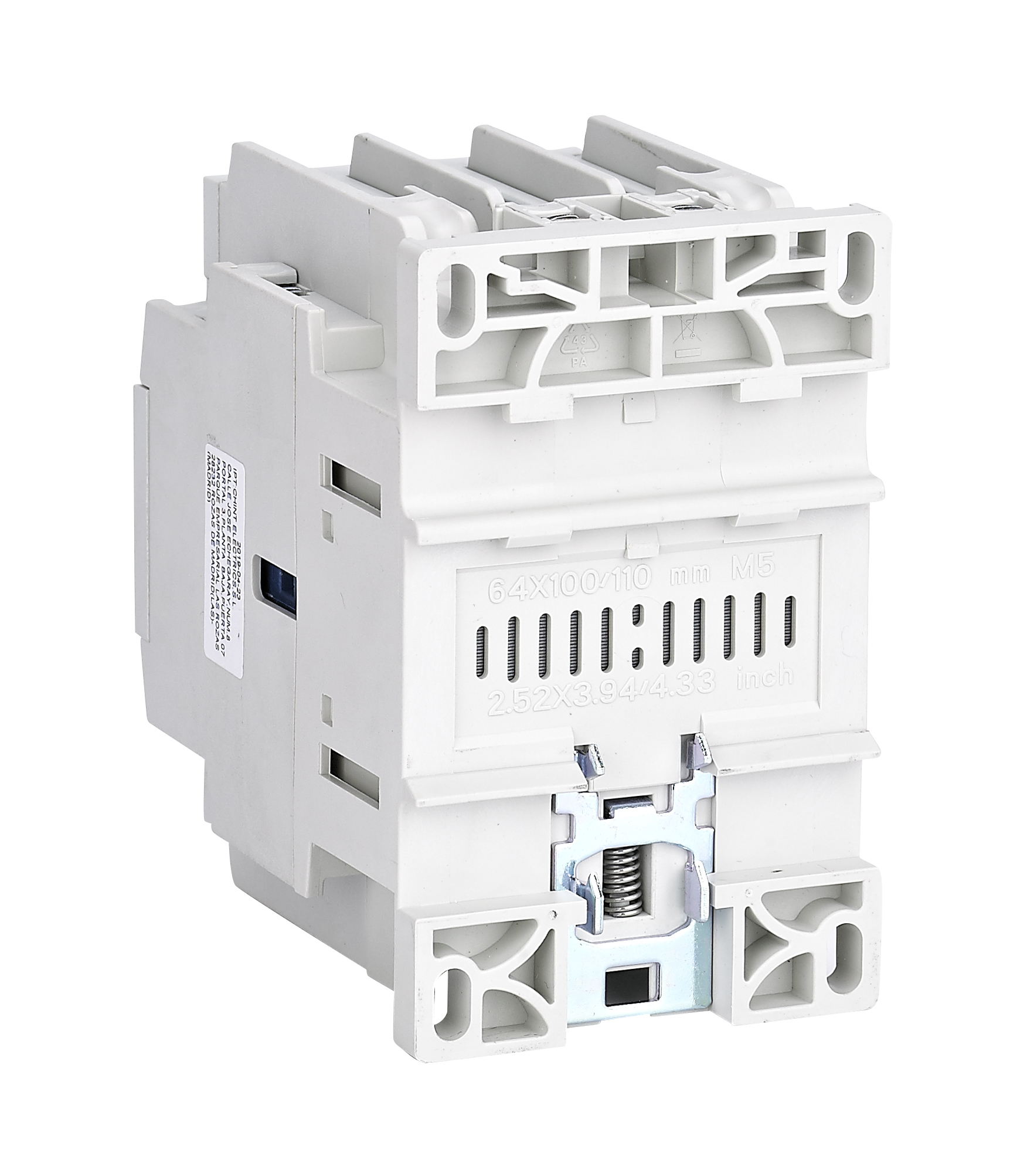 Contacteurs NC8 de 9A jusqu'à 2650A - 50/60Hz 
